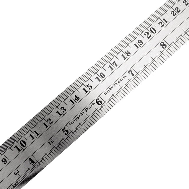 Stainless Steel Metal Ruler 30cm