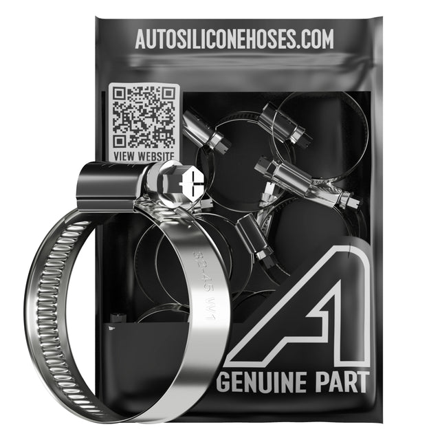 Assorted Worm Drive Hose Clips W4 Stainless Steel