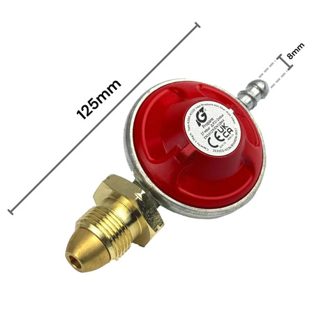 Low Pressure Propane Screw On Gas Regulator 37mbar