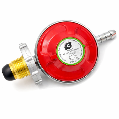 Low Pressure Propane Hand Wheel Screw On Gas Regulator 37mbar