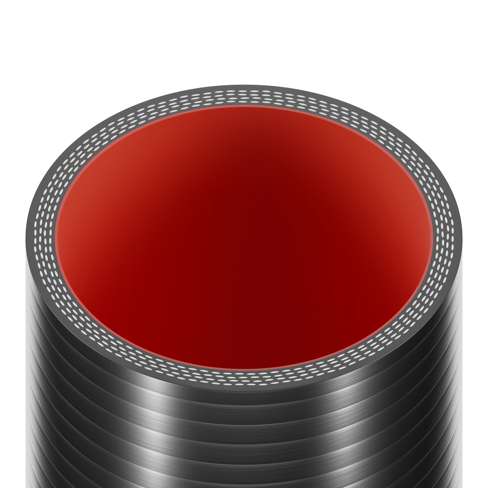 Silicone Fluoro 45 Degree Hose