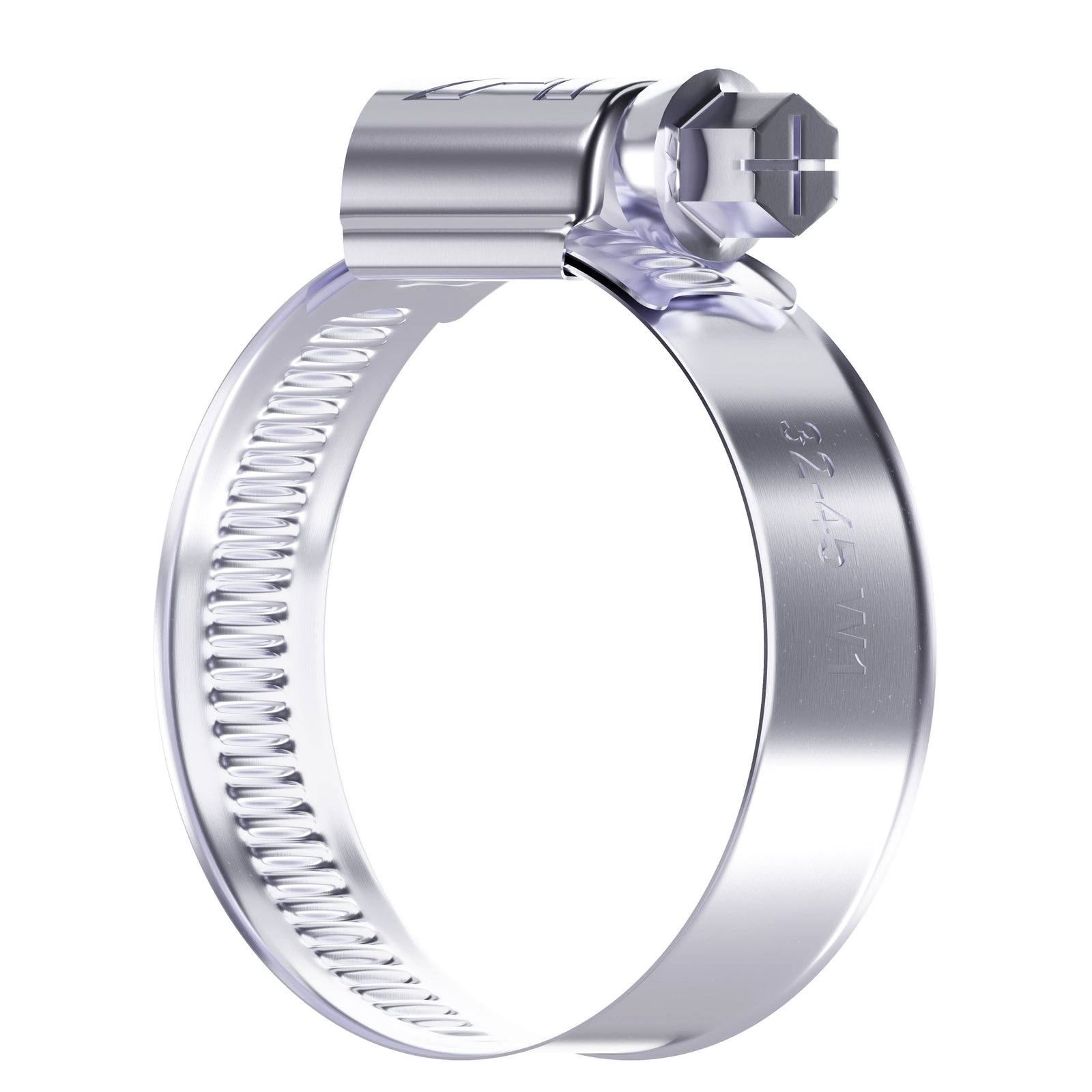 Worm Drive Hose Clip W1 Zinc Plated