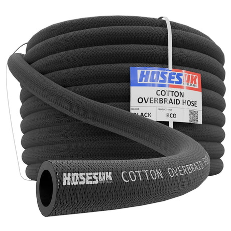 Rubber Cotton Overbraid Fuel Hose