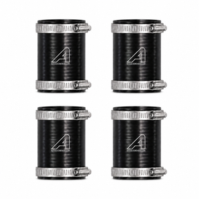 Silicone Intake Hoses For Range Rover 4.4 TDV8 L322, L405, L494 Black