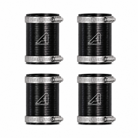 Silicone Intake Hoses For Range Rover 4.4 TDV8 L322, L405, L494 Black