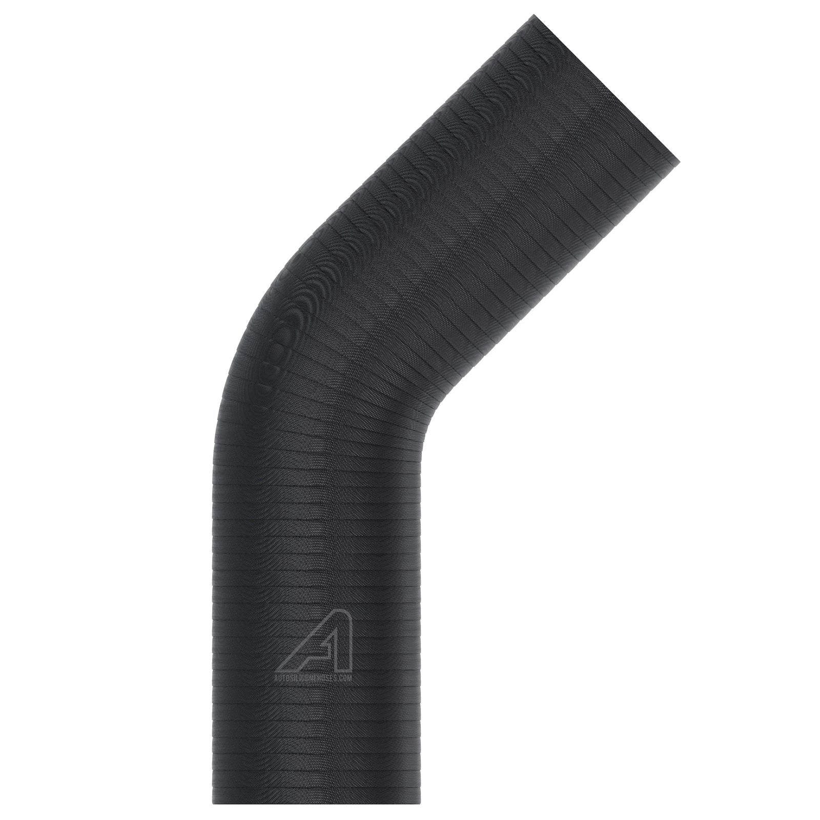 Silicone Fluoro 45 Degree Wrapped Hose