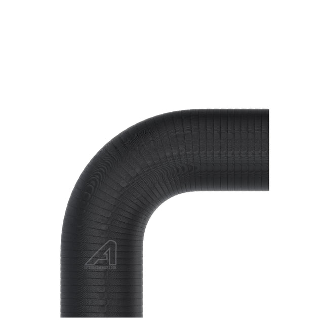 Silicone Fluoro 90 Degree Wrapped Hose